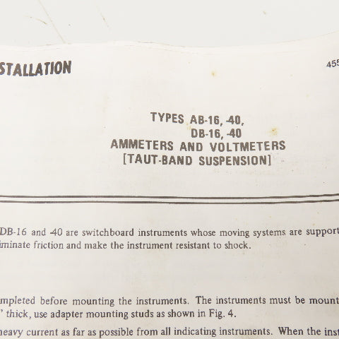 Yokogawa YE/103111LALA Panel Mount Speed Ammeter 0-8800RPM 0-1MA DC