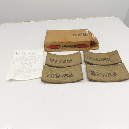 Link-Belt American Brakeblok 3027-91 13878-5 5090 Brake Lining Kit 9" x 4-3/8"