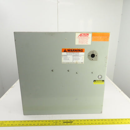 24" x 24" x 8" Steel Electrical Enclosure W/ Backplate & Hinged Door