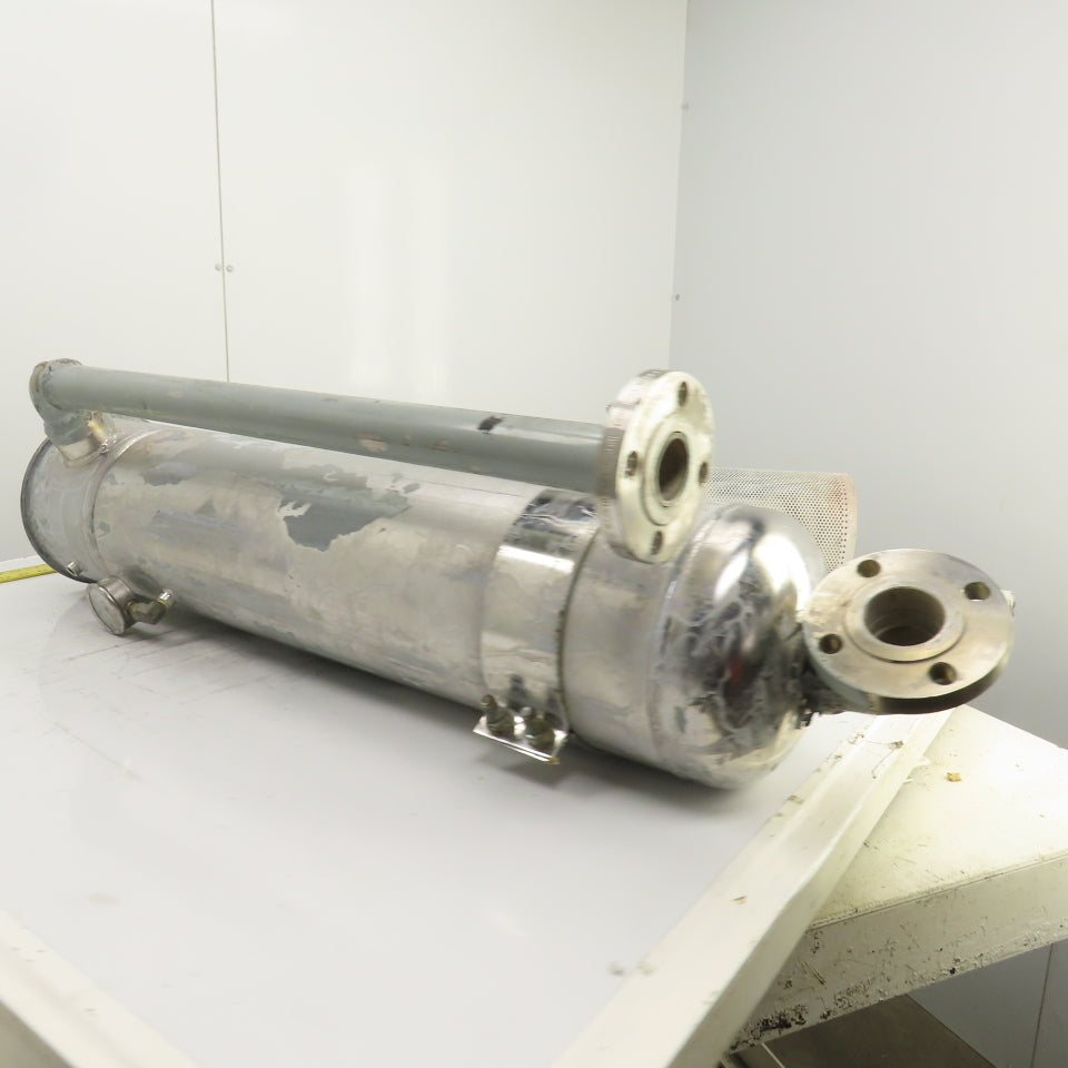 27" x 7" Stainless Steel Basket Strainer Bag Filter Housing