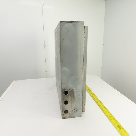 26" x 30" x 6" Steel Electrical Enclosure W/ Backplate & Hinged Door, Disconnect
