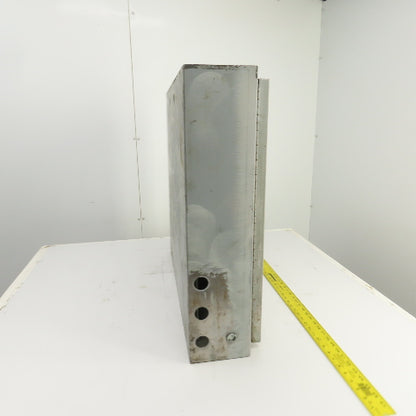26" x 30" x 6" Steel Electrical Enclosure W/ Backplate & Hinged Door, Disconnect