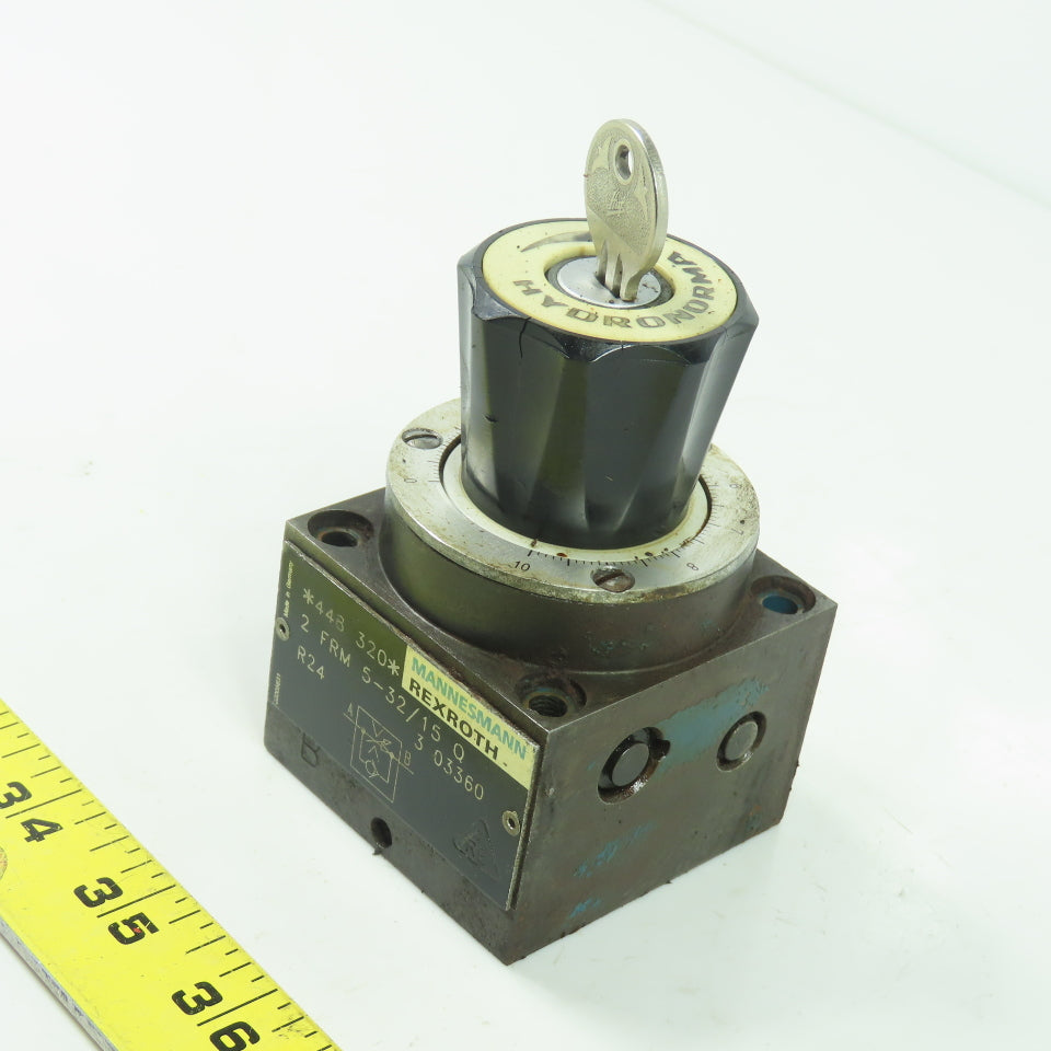 Rexroth 2 FRM 5-32/15 Q Flow Control Valve