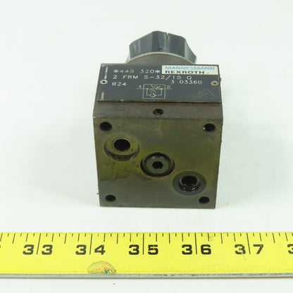 Rexroth 2 FRM 5-32/15 Q Flow Control Valve
