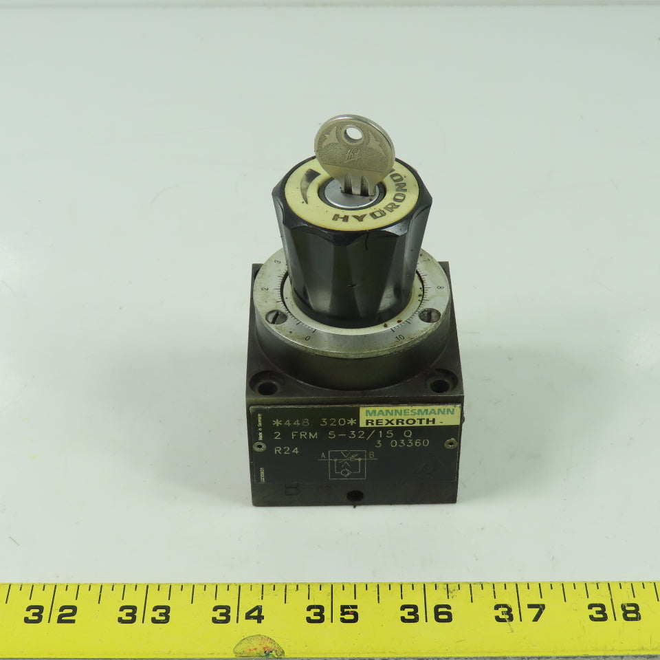 Rexroth 2 FRM 5-32/15 Q Flow Control Valve