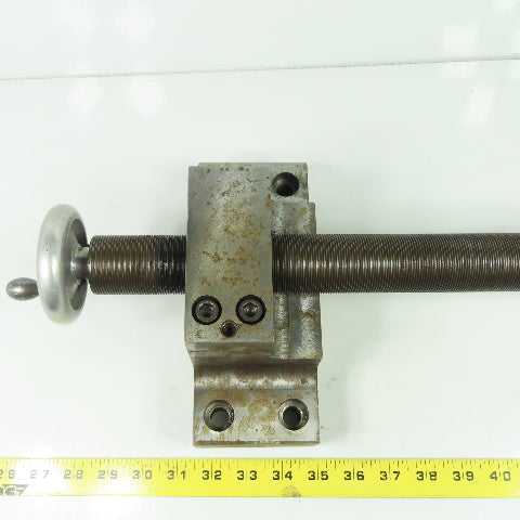 Manuel Screw Machine Mount Clamp 10-1/2" Feed 1/2" Screw