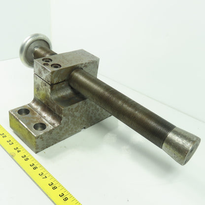 Manuel Screw Machine Mount Clamp 10-1/2" Feed 1/2" Screw