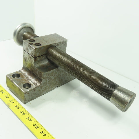 Manuel Screw Machine Mount Clamp 10-1/2" Feed 1/2" Screw