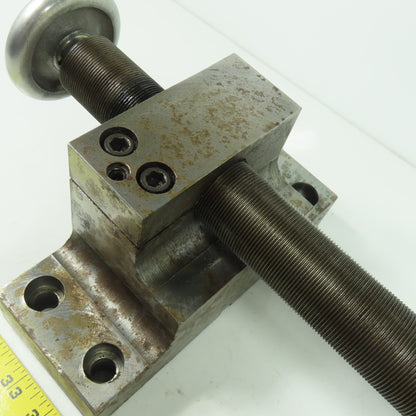 Manuel Screw Machine Mount Clamp 10-1/2" Feed 1/2" Screw