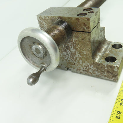 Manuel Screw Machine Mount Clamp 10-1/2" Feed 1/2" Screw