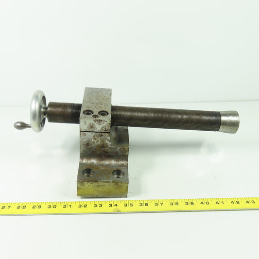 Manuel Screw Machine Mount Clamp 10-1/2" Feed 1/2" Screw