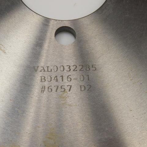 Metso VAL0032285 Web Bottom Band Slitter Blade 8.500 x 1.6515 x 0.1970" Thick