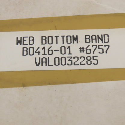 Metso VAL0032285 Web Bottom Band Slitter Blade 8.500 x 1.6515 x 0.1970" Thick