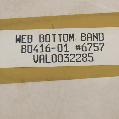 Metso VAL0032285 Web Bottom Band Slitter Blade 8.500 x 1.6515 x 0.1970" Thick