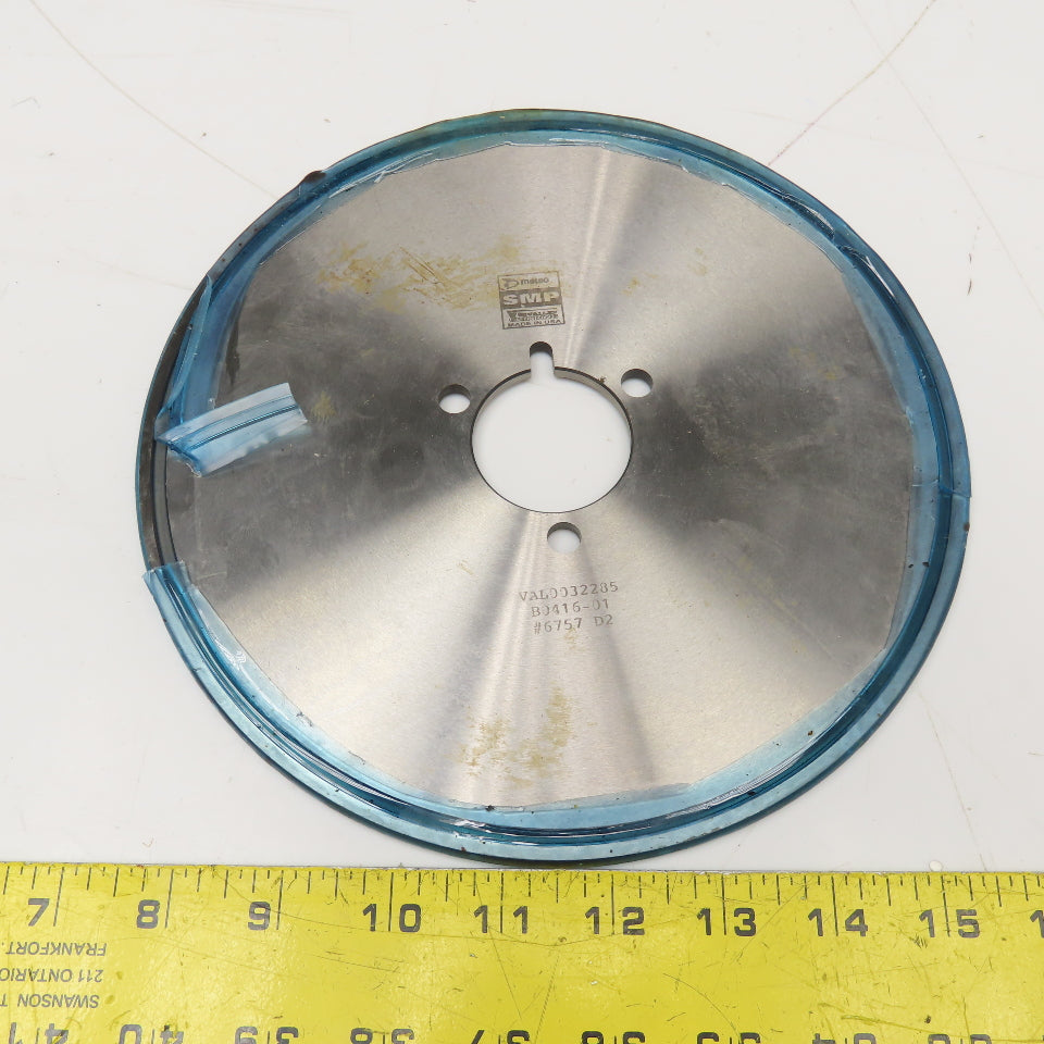 Metso VAL0032285 Web Bottom Band Slitter Blade 8.500 x 1.6515 x 0.1970" Thick