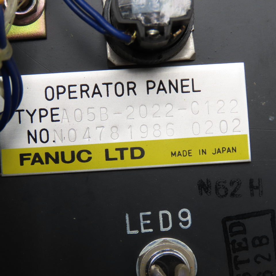 Fanuc A05B-2022-C122 Operator Key Switch Control Panel