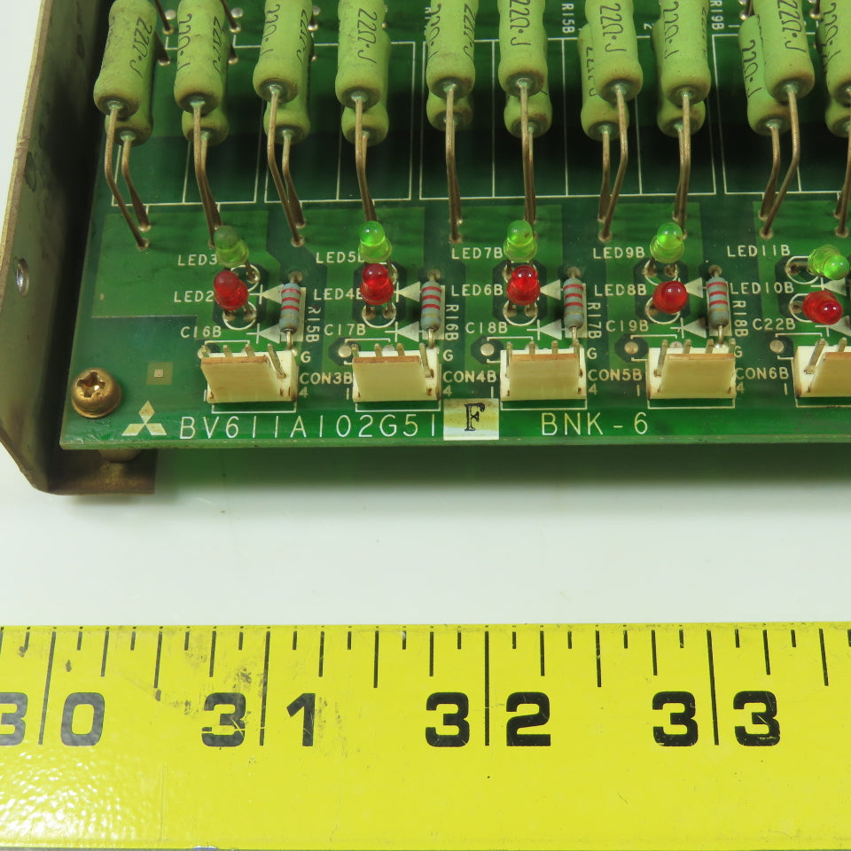 Mitsubishi BV611A102G51 F BNK-6 Circuit Board From CO2 Laser