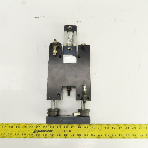 Parker Pneumatic Guided Cylinder 1-1/2" Stroke 3/4" Rod 1-5/8" Bore 250 PSI