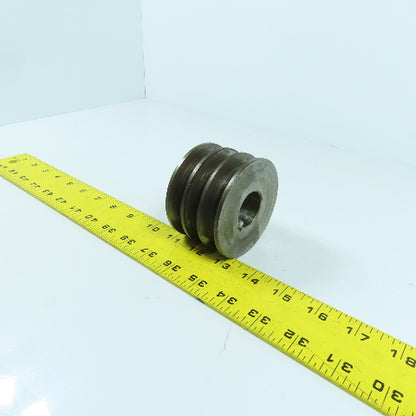 Marvel Model 9 3-Groove Motor Drive Belt Pulley 1-1/8" Bore
