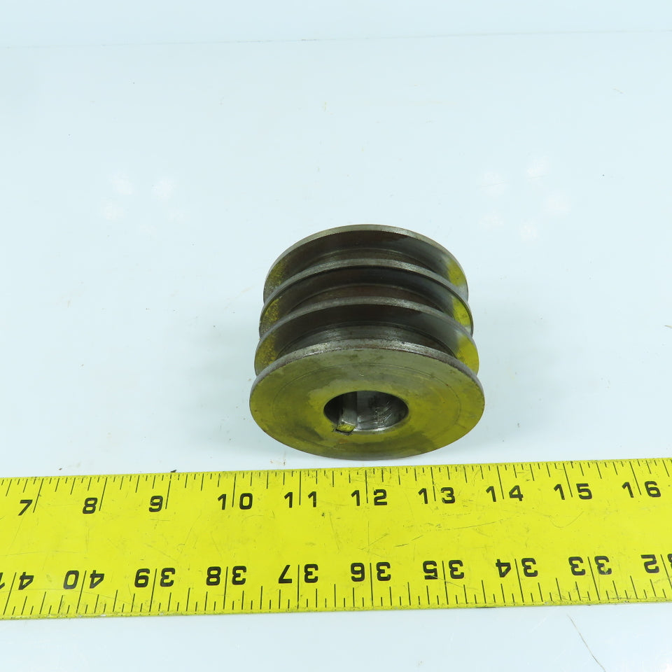 Marvel Model 9 3-Groove Motor Drive Belt Pulley 1-1/8" Bore