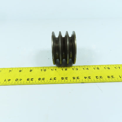 Marvel Model 9 3-Groove Motor Drive Belt Pulley 1-1/8" Bore