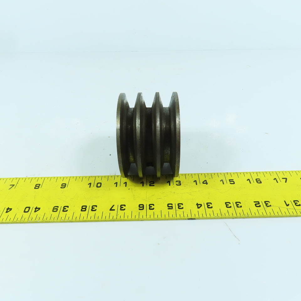 Marvel Model 9 3-Groove Motor Drive Belt Pulley 1-1/8" Bore