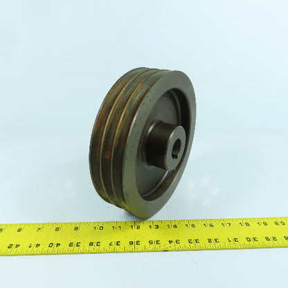 Marvel Model 9 3-Groove Transmission Drive Belt Pulley 1-1/8" Bore