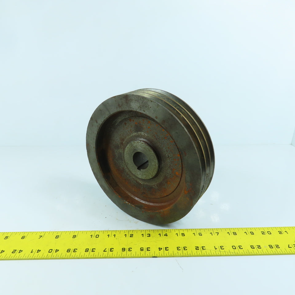Marvel Model 9 3-Groove Transmission Drive Belt Pulley 1-1/8" Bore