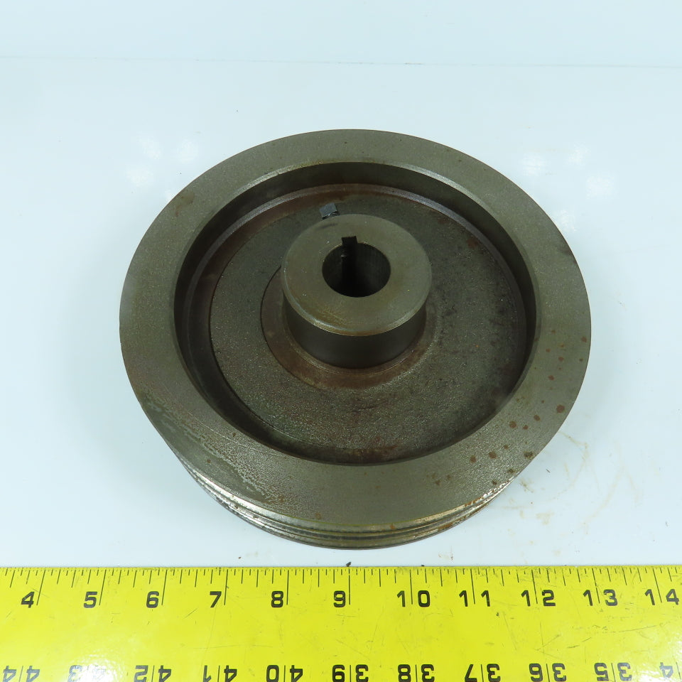 Marvel Model 9 3-Groove Transmission Drive Belt Pulley 1-1/8" Bore