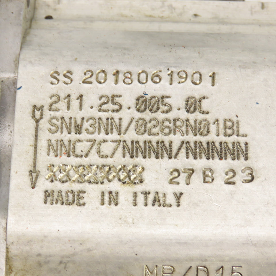 Danfoss 111.10.099.00 Aluminum Hydraulic Gear Pump 211.25.005.0C