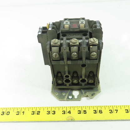 Allen Bradley 509-B0D Ser B Size 1 27A Motor Starter 120V 600V Without Overload