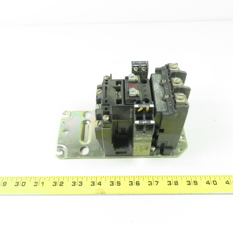 Allen Bradley 509-B0D Ser B Size 1 27A Motor Starter 120V 600V Without Overload