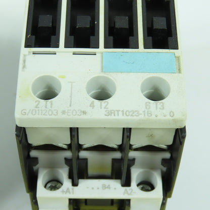 Siemens 3RT1023-1B 35A Motor Starter Contactor 600V 1/3-7.5HP 24V DC Coil Lot/2
