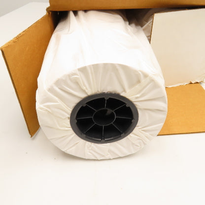 Paperworks Inc. 20#LB White Opaque Roll Paper 24" x 500' Lot Of 2 Rolls