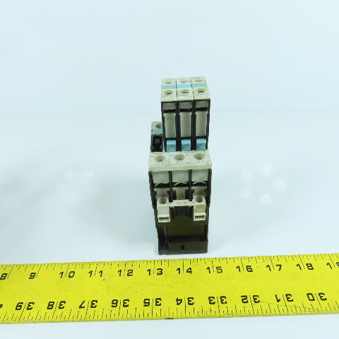 Siemens 3RT1026-1B 35A Motor Starter Contactor 600V 2-20HP 24V DC Coil