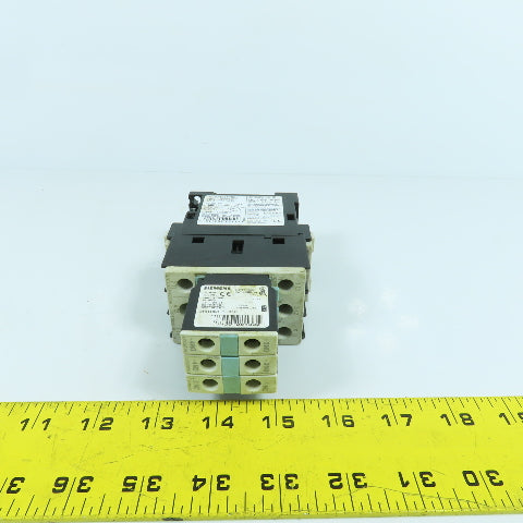 Siemens 3RT1026-1B 35A Motor Starter Contactor 600V 2-20HP 24V DC Coil