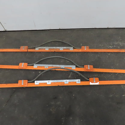 Conductix 600V 250A Copper Bridge Crane Conductor Hot Rail 10' Expansion Lot/3