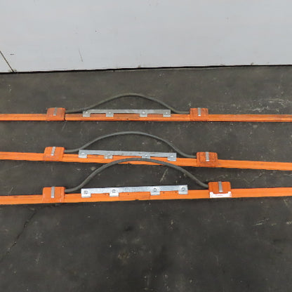 Conductix 600V 250A Copper Bridge Crane Conductor Hot Rail 10' Expansion Lot/3