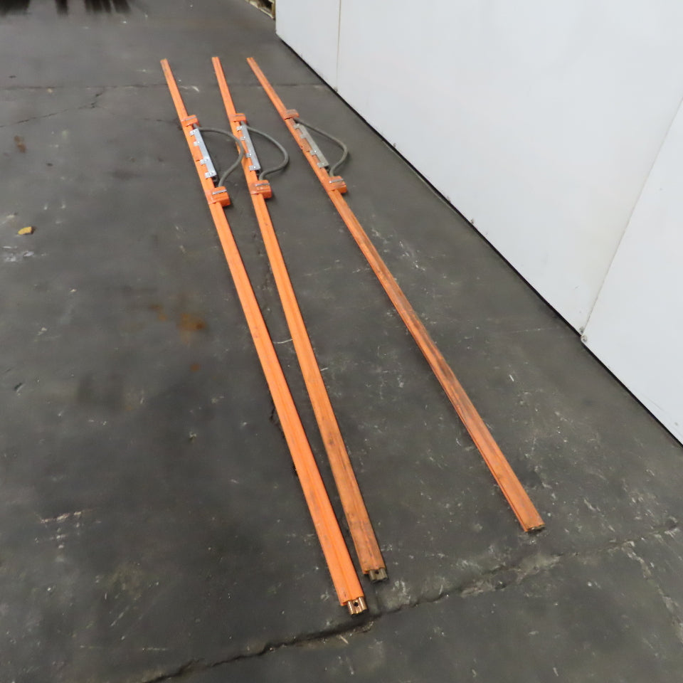 Conductix 600V 250A Copper Bridge Crane Conductor Hot Rail 10' Expansion Lot/3