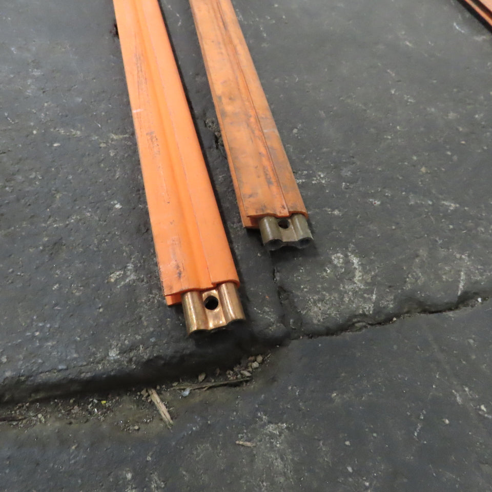Conductix 600V 250A Copper Bridge Crane Conductor Hot Rail 10' Expansion Lot/3