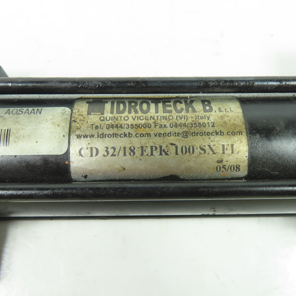 Idroteck CD 32/18 EPK 100SX FL Hydraulic Cylinder 40mm Bore 92mm Stroke