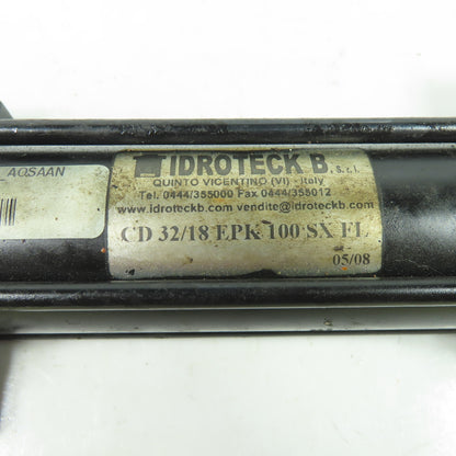 Idroteck CD 32/18 EPK 100SX FL Hydraulic Cylinder 40mm Bore 92mm Stroke
