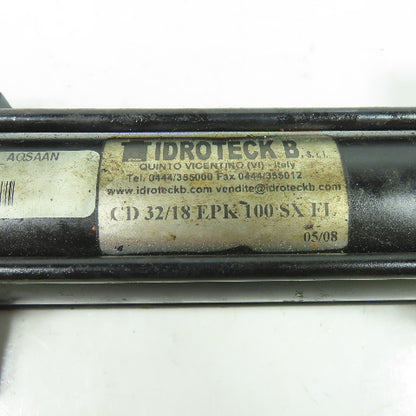 Idroteck CD 32/18 EPK 100SX FL Hydraulic Cylinder 40mm Bore 92mm Stroke