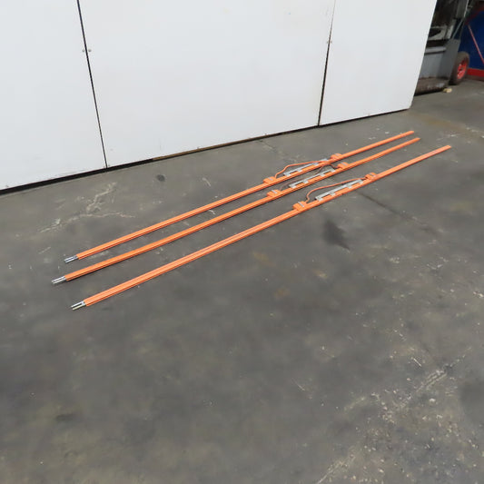 Conductix 600V 90A Galv Steel Bridge Crane Conductor 10' Expansion Lot/3