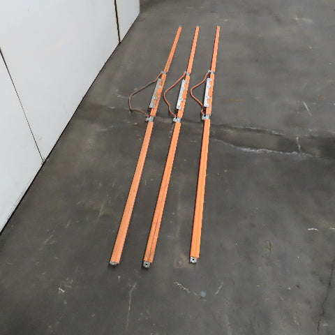 Conductix 600V 90A Galv Steel Bridge Crane Conductor 10' Expansion Lot/3