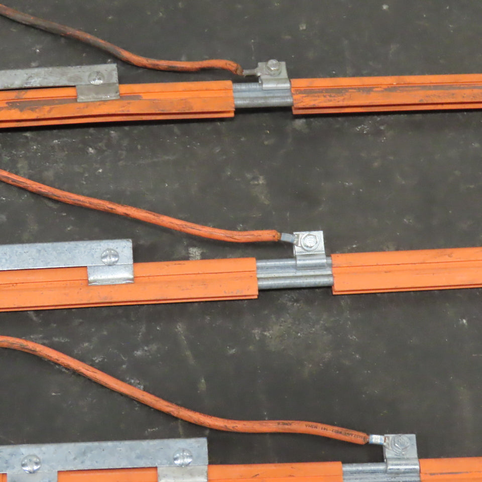 Conductix 600V 90A Galv Steel Bridge Crane Conductor 10' Expansion Lot/3