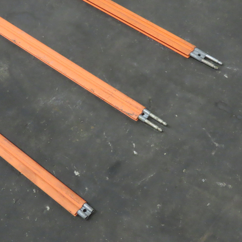Conductix 600V 90A Galv Steel Bridge Crane Conductor 10' Expansion Lot/3