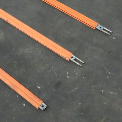 Conductix 600V 90A Galv Steel Bridge Crane Conductor 10' Expansion Lot/3