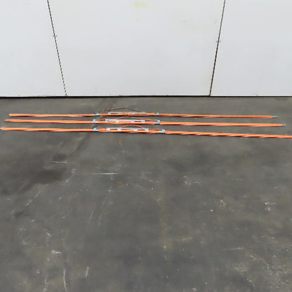 Conductix 600V 90A Galv Steel Bridge Crane Conductor 10' Expansion Lot/3