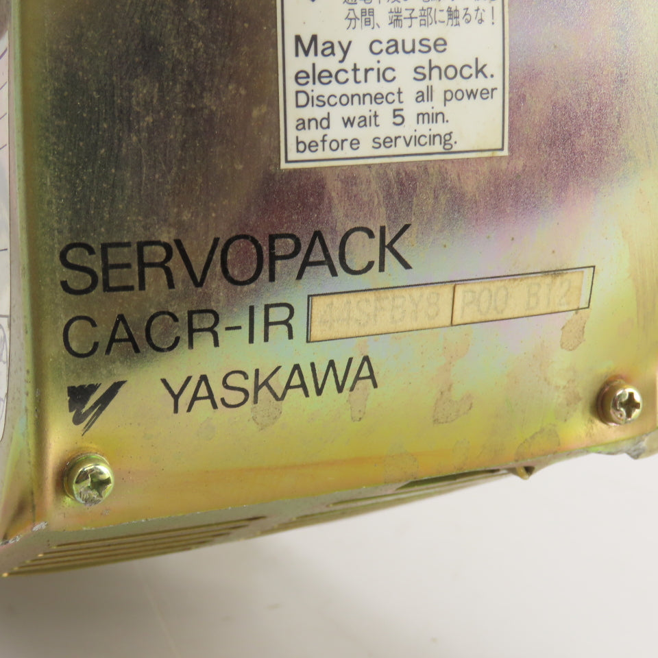 Yaskawa P00 B12 CACR-IR44SFBY8 Servo Drive Servopack